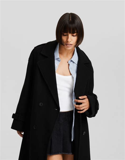 bershka palto trench.